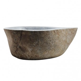 Vasque en pierre de rivière n°227 - Taille M