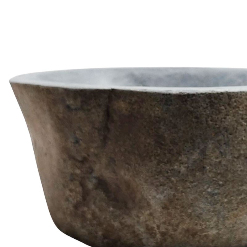 Vasque en pierre de rivière n°227 - Taille M