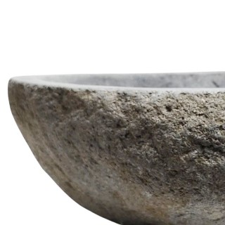 Vasque en pierre de rivière n°228 - Taille M