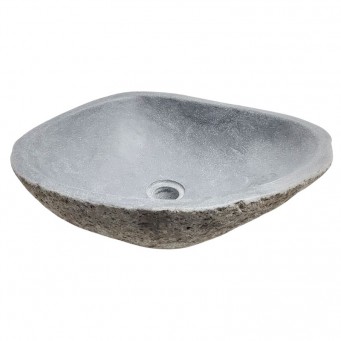 Vasque en pierre de rivière n°229 - Taille M