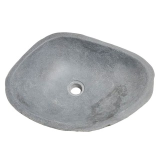 Vasque en pierre de rivière n°229 - Taille M