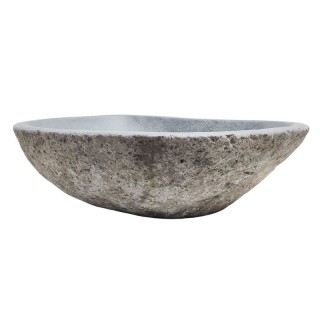 Vasque en pierre de rivière n°229 - Taille M