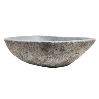 Vasque en pierre de rivière n°229 - Taille M