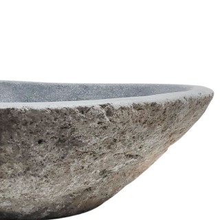 Vasque en pierre de rivière n°229 - Taille M