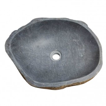 Vasque en pierre de rivière n°230 - Taille M