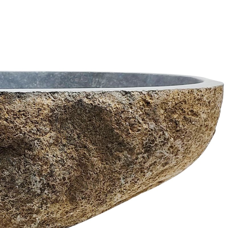 Vasque en pierre de rivière n°230 - Taille M