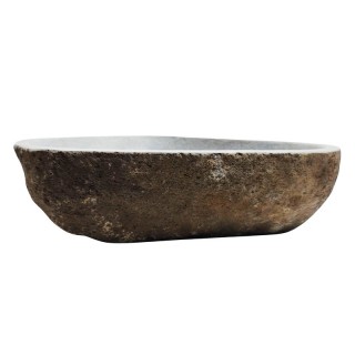 Vasque en pierre de rivière n°231- Taille M