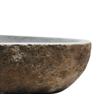 Vasque en pierre de rivière n°231- Taille M