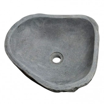Vasque en pierre de rivière n°232 - Taille M