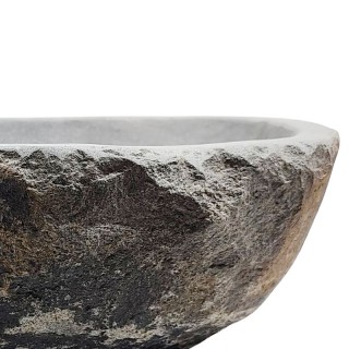 Vasque en pierre de rivière n°232 - Taille M