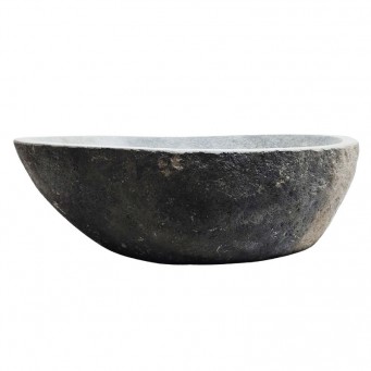 Vasque en pierre de rivière n°233 - Taille M
