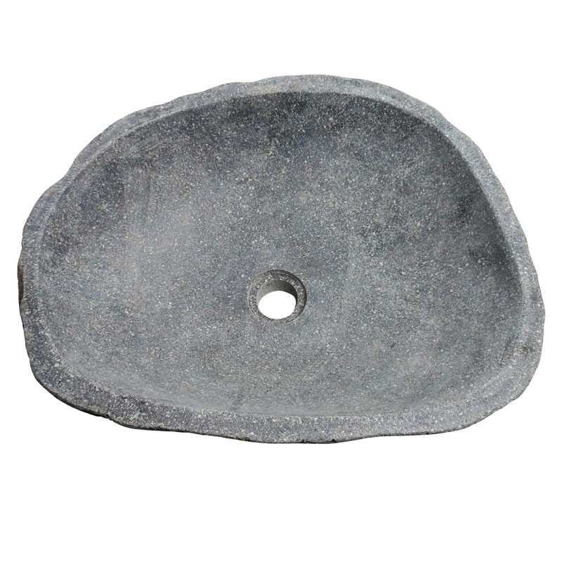 Vasque en pierre de rivière n°234 - Taille M