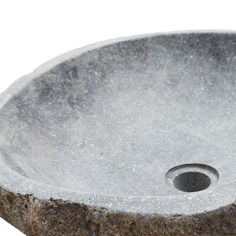 Vasque en pierre de rivière n°234 - Taille M