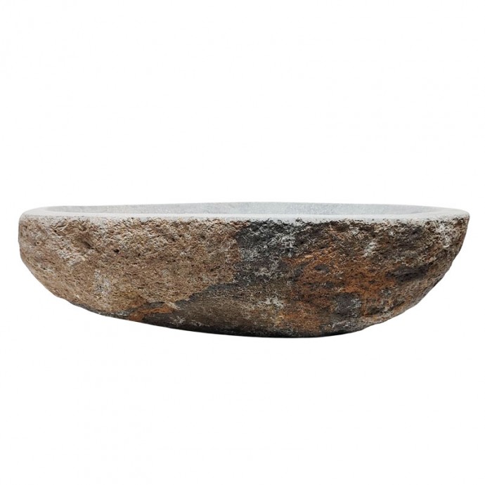 Vasque en pierre de rivière n°234 - Taille M