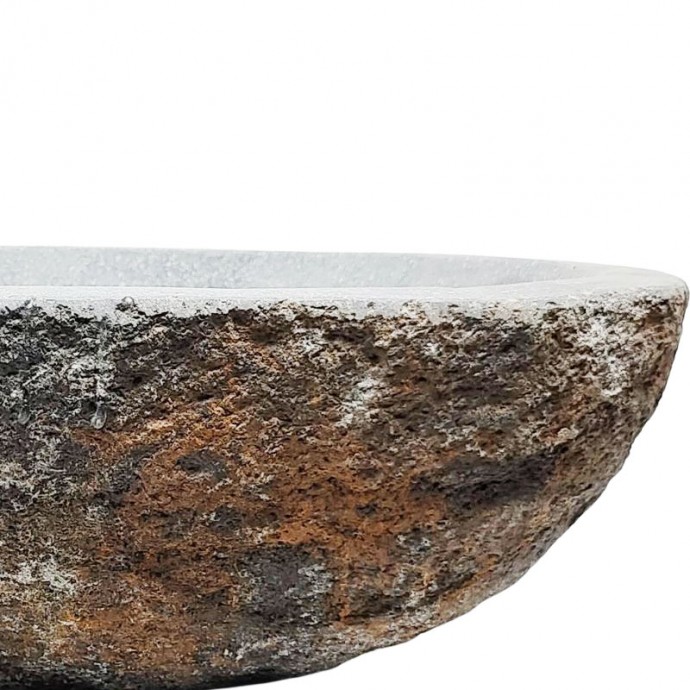 Vasque en pierre de rivière n°234 - Taille M