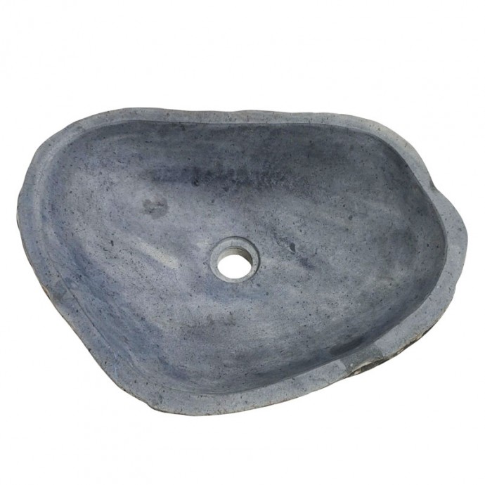 Vasque en pierre de rivière n°236- Taille M
