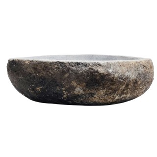 Vasque en pierre de rivière n°235 - Taille M