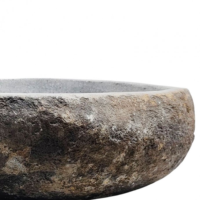 Vasque en pierre de rivière n°235 - Taille M