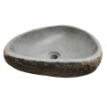 Vasque en pierre de rivière n°238 - Taille M