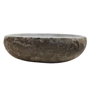 Vasque en pierre de rivière n°238 - Taille M