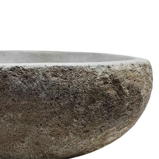 Vasque en pierre de rivière n°238 - Taille M
