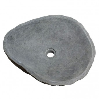 Vasque en pierre de rivière n°239 - Taille M
