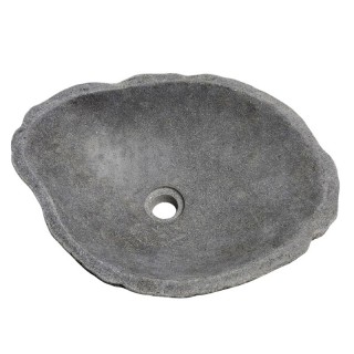 Vasque en pierre de rivière n°240 - Taille M