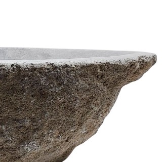 Vasque en pierre de rivière n°240 - Taille M