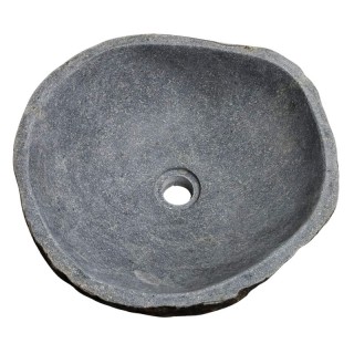 Vasque en pierre de rivière n°241 - Taille M