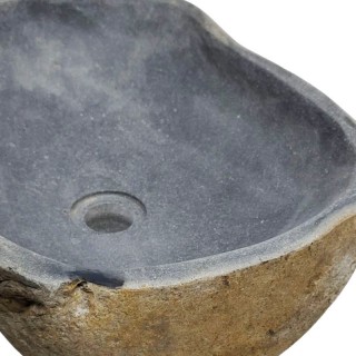 Vasque en pierre de rivière n°242 - Taille M