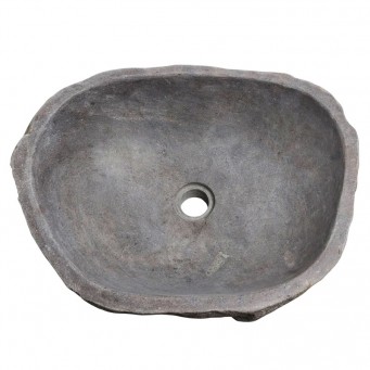 Vasque en pierre de rivière n°245 - Taille M