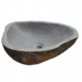 Vasque en pierre de rivière n°246 - Taille M