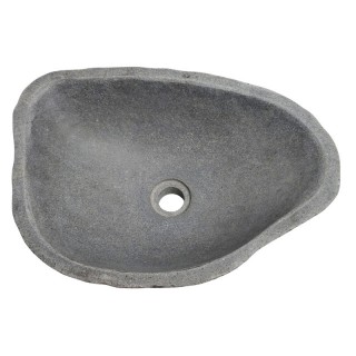 Vasque en pierre de rivière n°246 - Taille M