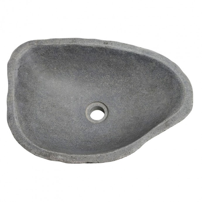 Vasque en pierre de rivière n°246 - Taille M