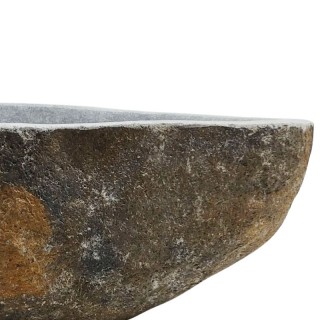 Vasque en pierre de rivière n°246 - Taille M