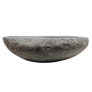 Vasque en pierre de rivière n°249 - Taille M