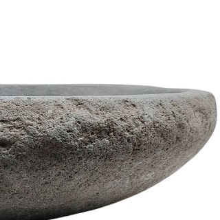Vasque en pierre de rivière n°249 - Taille M