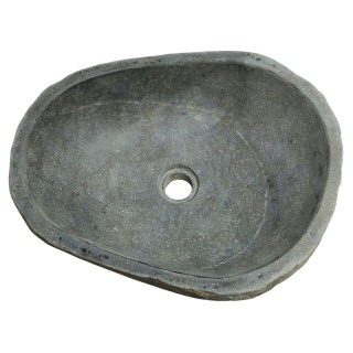 Vasque en pierre de rivière n°251 - Taille M