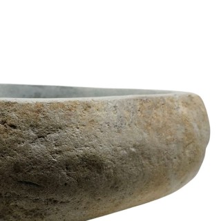 Vasque en pierre de rivière n°255- Taille M