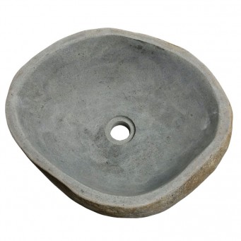 Vasque en pierre de rivière n°255- Taille M