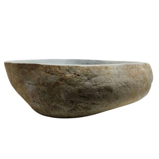 Vasque en pierre de rivière n°255- Taille M