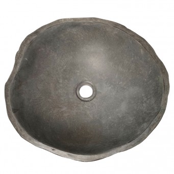 Vasque en pierre de rivière n°358 - Taille M