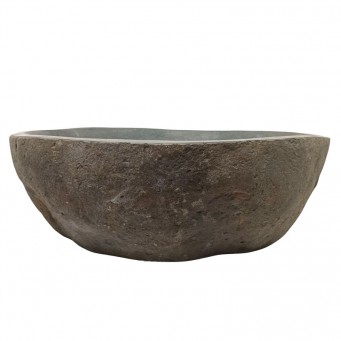 Vasque en pierre de rivière n°358 - Taille M