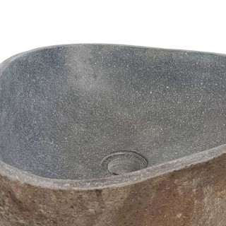 Vasque en pierre de rivière n°354 - Taille M