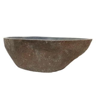 Vasque en pierre de rivière n°354 - Taille M