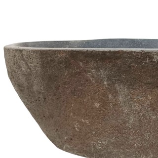 Vasque en pierre de rivière n°354 - Taille M