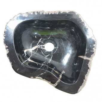 Lave-mains bois fossilisé n°02 - Taille S