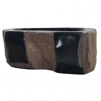 Lave-mains bois fossilisé n°02 - Taille S