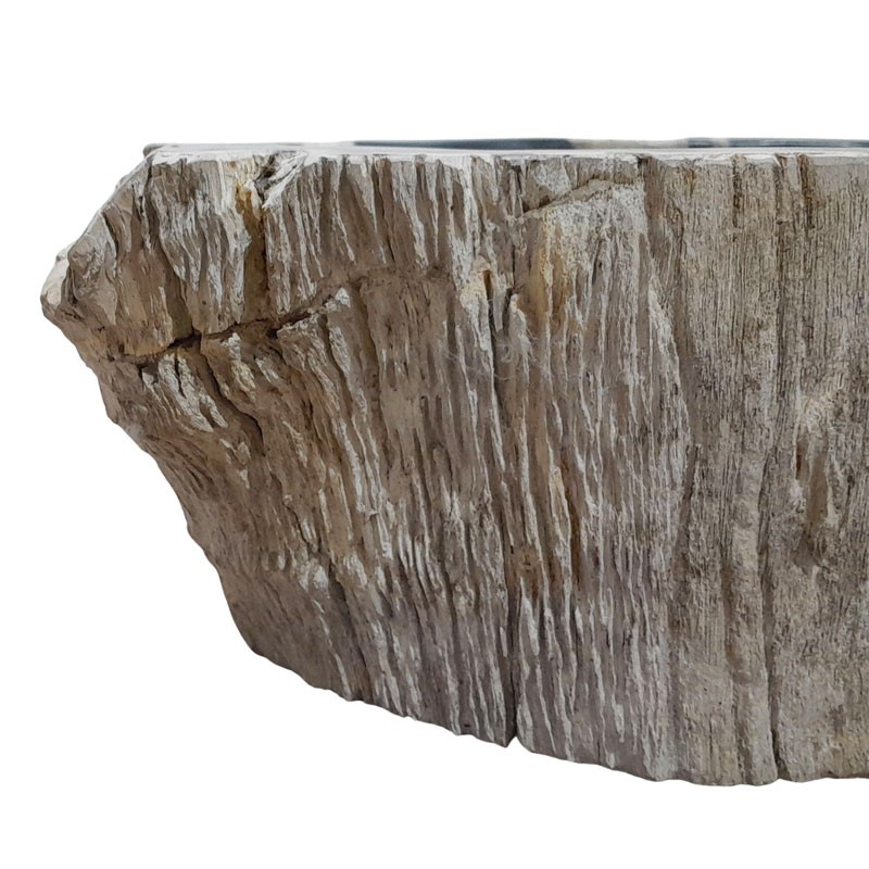 Lave-mains bois fossilisé n°07 - Taille S