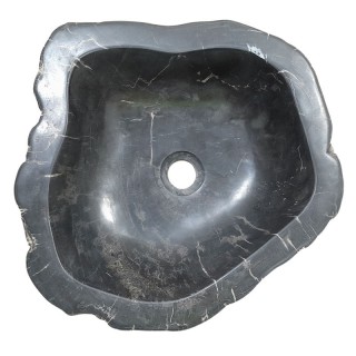 Lave-mains bois fossilisé n°08 - Taille S